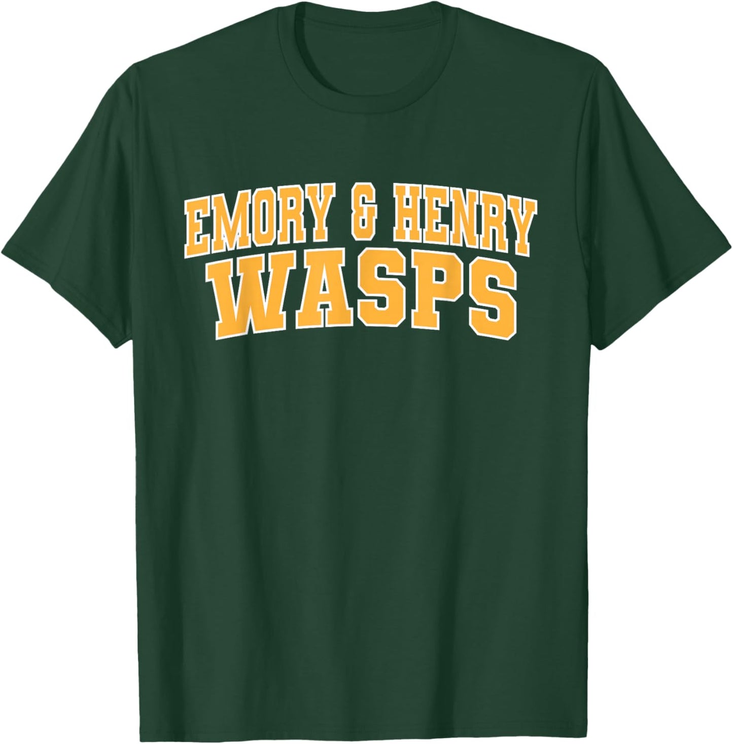 Emory & Henry College Wasps Apparel Sports Fan T-Shirt - T-Shirt | Forest
