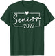 Senior 2027 Class of 2027 Senior Graduation 2027 Senior 27 T-Shirt - T-Shirt | Forest