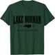 Lake Norman North Carolina Vintage Pride State Map Souvenir T-Shirt - T-Shirt | Forest