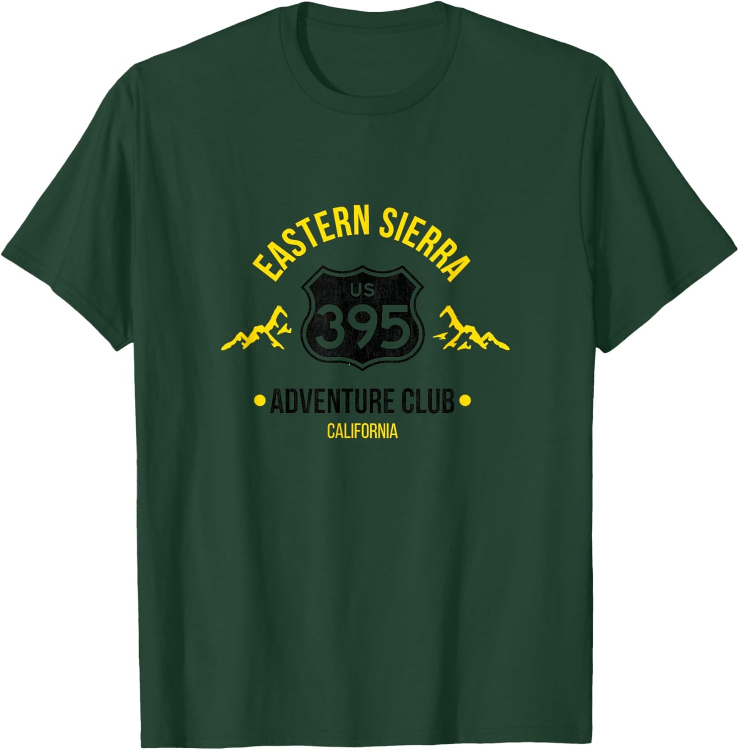 Eastern Sierra Hiking Adventure California Highway 395 T-Shirt - T-Shirt | Forest