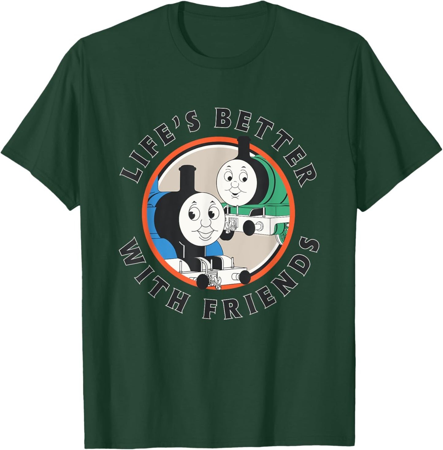 Thomas & Friends - Life's Better with Friends T-Shirt - T-Shirt | Forest