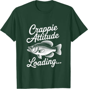 Crappie Fishermen Crappie Attitude Big Slab Fish T-Shirt - T-Shirt | Forest