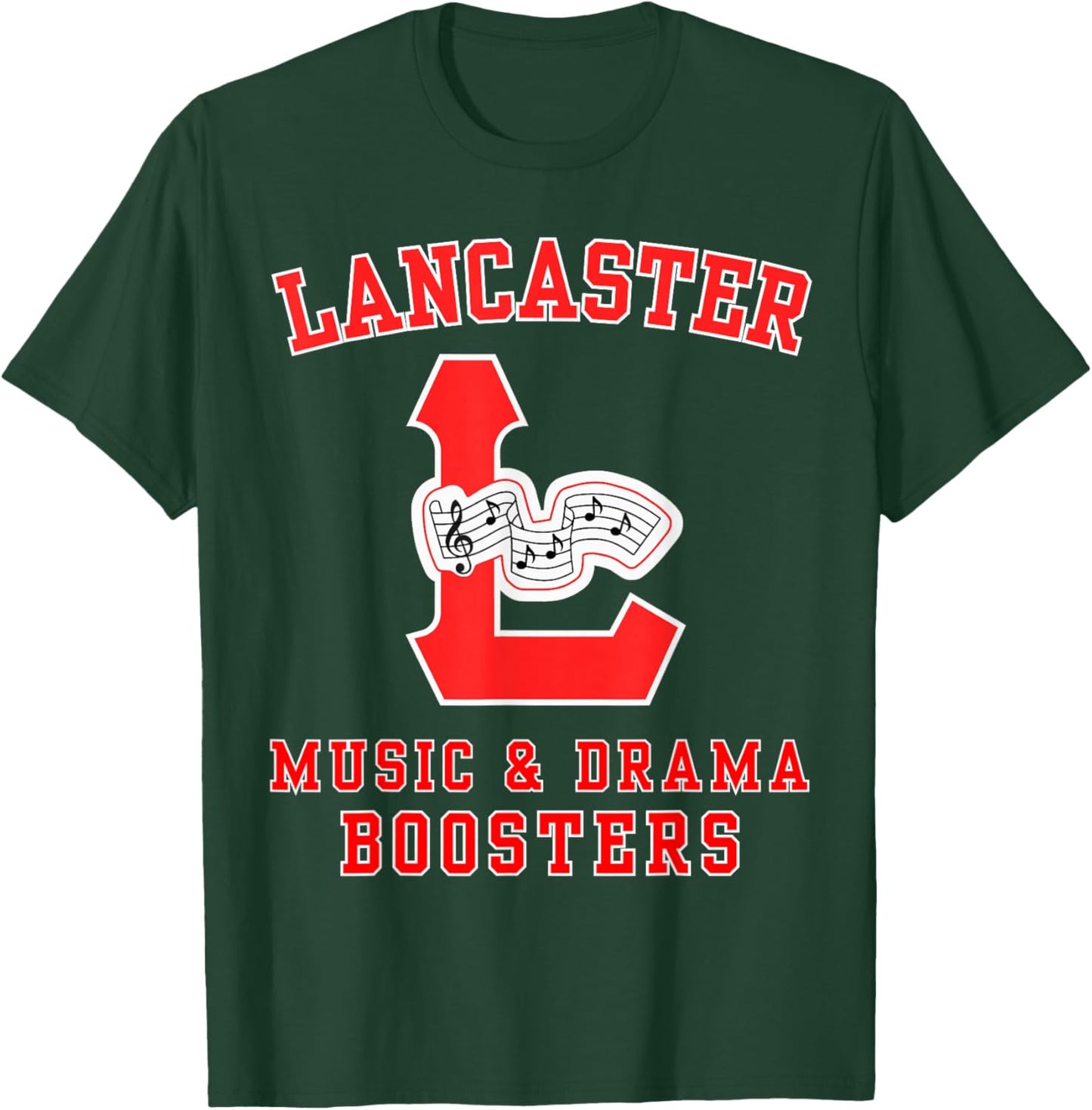 Lancaster Music and Drama Boosters T-Shirt - T-Shirt | Forest