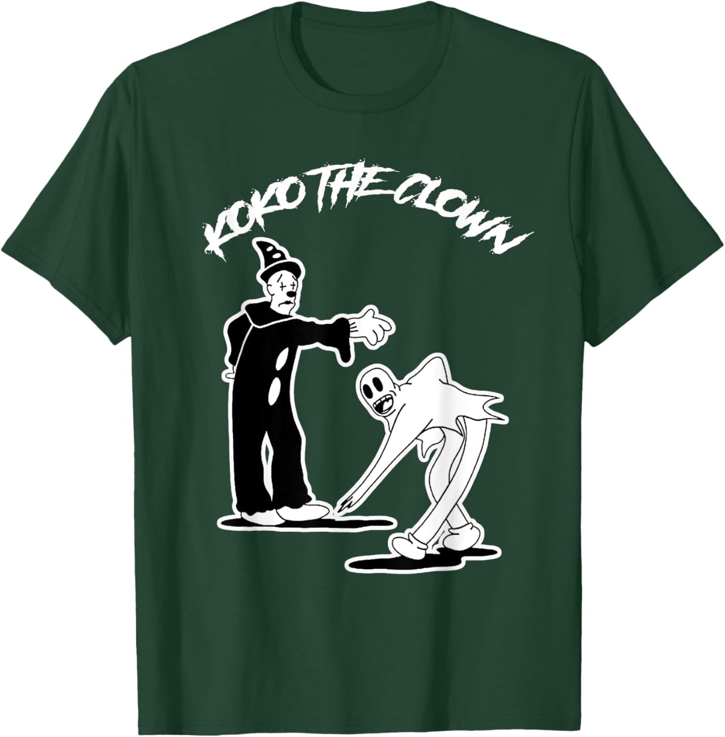 Koko the Clown Ghost Dance Gothic T-Shirt - T-Shirt | Forest