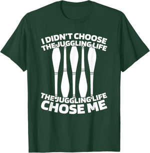 Jonglerie Jongler Jongleur Cirque - Clown Jongleuse Jonglage T-Shirt - T-Shirt | Forest