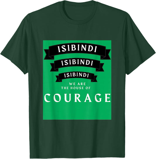 ISIBINDI House of Courage, RCA Givers School Courageous Art T-Shirt - T-Shirt | Forest