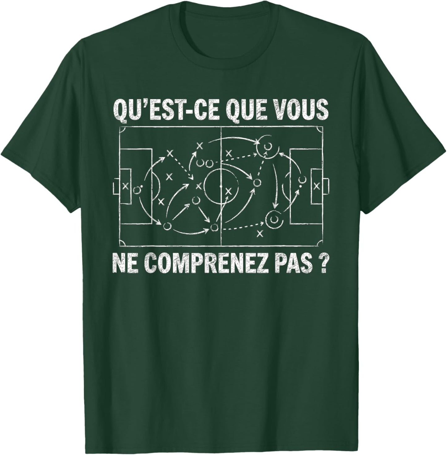 Supporter Humour Match Football Coach Football Coach T-Shirt - T-Shirt | Forest