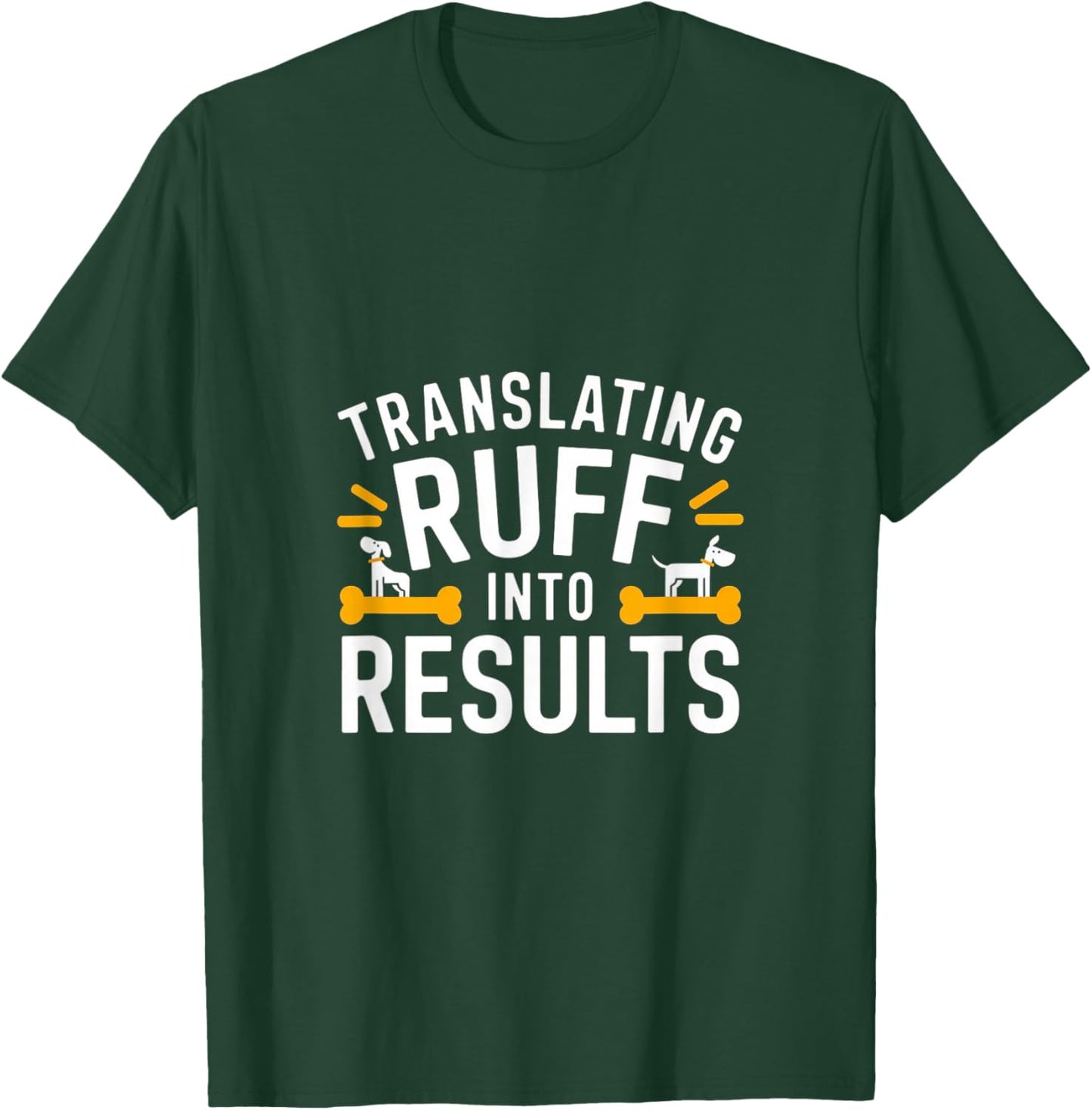 Funny Dog Trainer T-Shirt - T-Shirt | Forest