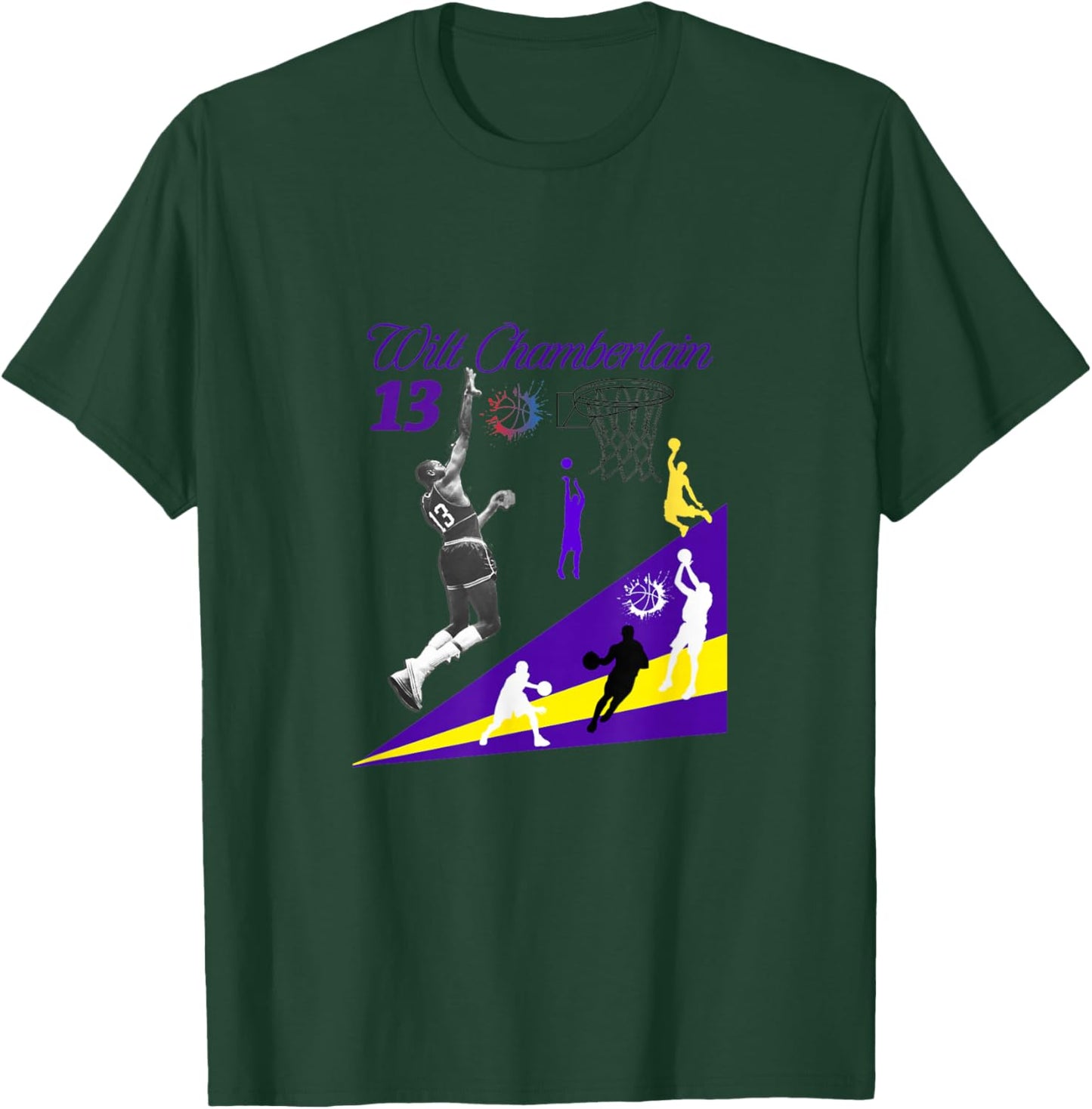 Wilt Chamberlain_NBA_001 T-Shirt - T-Shirt | Forest