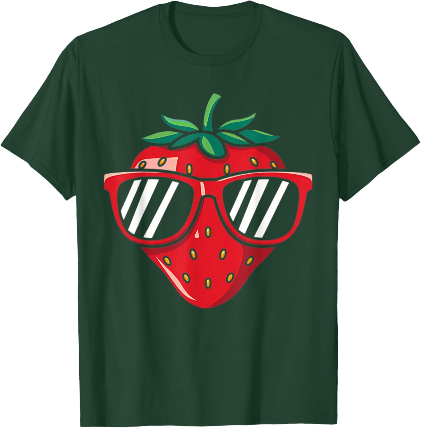 Pretty Strawberry Costume For Fruits Strawberry Lovers T-Shirt - T-Shirt | Forest
