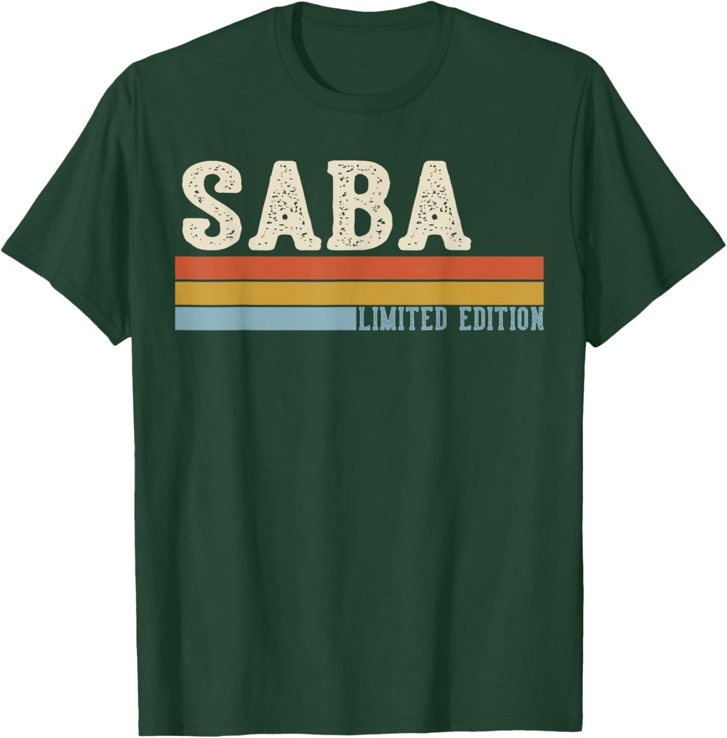 SABA Vintage Grandpa Fathers Day Retro T-Shirt - T-Shirt | Forest