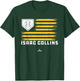 Vintage Flag Gameday Isaac Collins Prospect Baseball Fan T-Shirt - T-Shirt | Forest