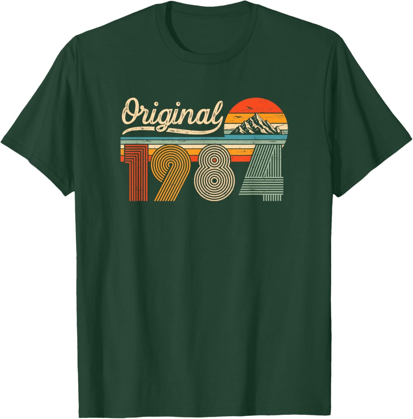 Original 1984 Jahrgang Vintage Retro 42.Geburtstag Mann Frau T-Shirt - T-Shirt | Forest