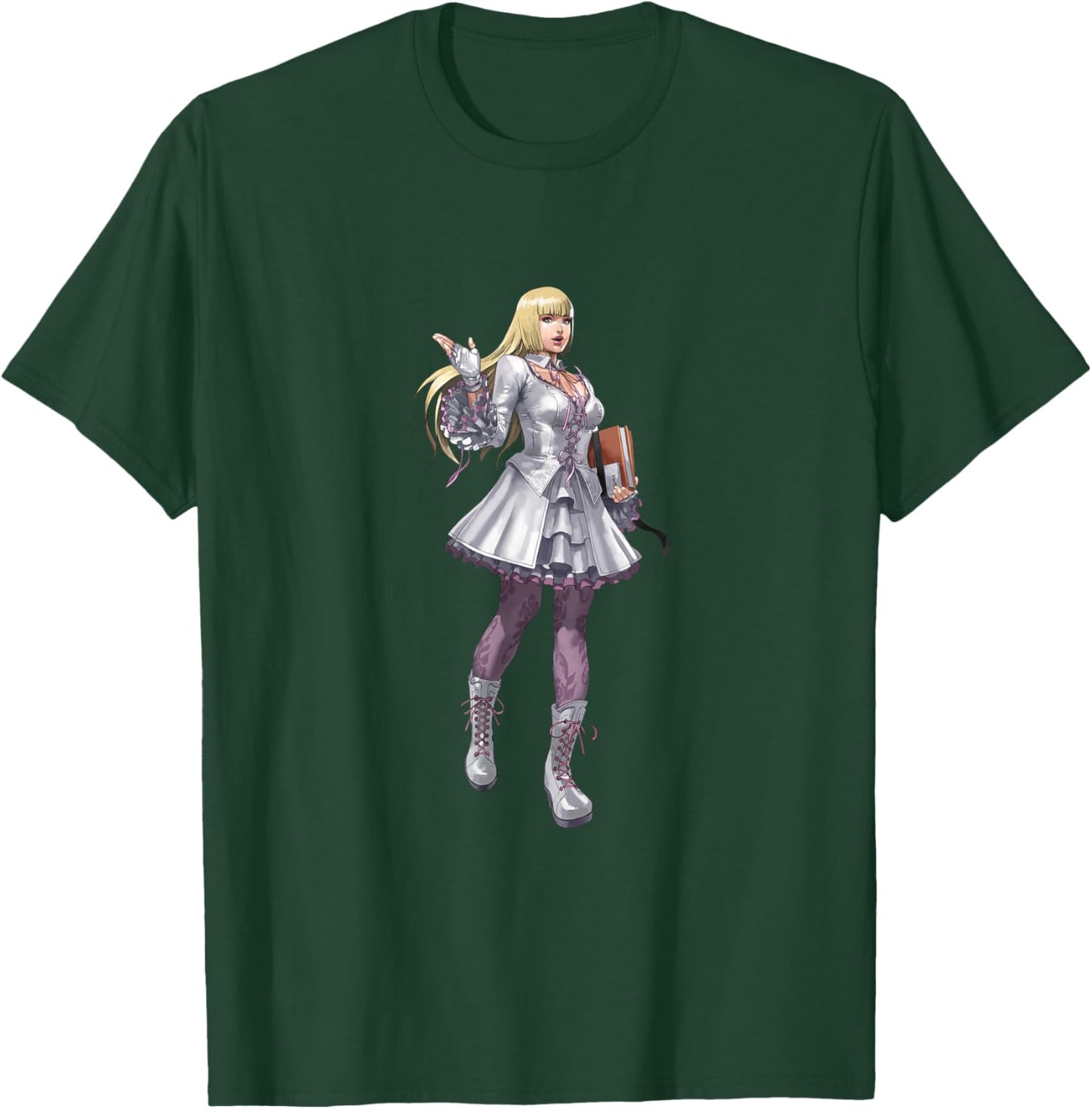 Bandai Namco Entertainment Inc. TEKKEN7 LILI 003 , Small, Black T-Shirt - T-Shirt | Forest
