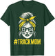 Track And Field Mom Athlete Runner Mothers Day T-Shirt - T-Shirt | Forest