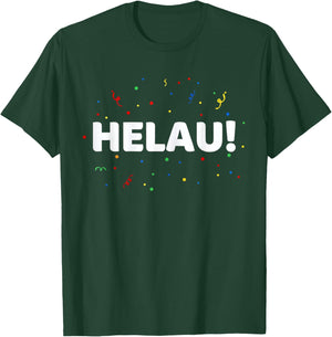 Carnival Costume Fancy Dress Costume Helau T-Shirt - T-Shirt | Forest