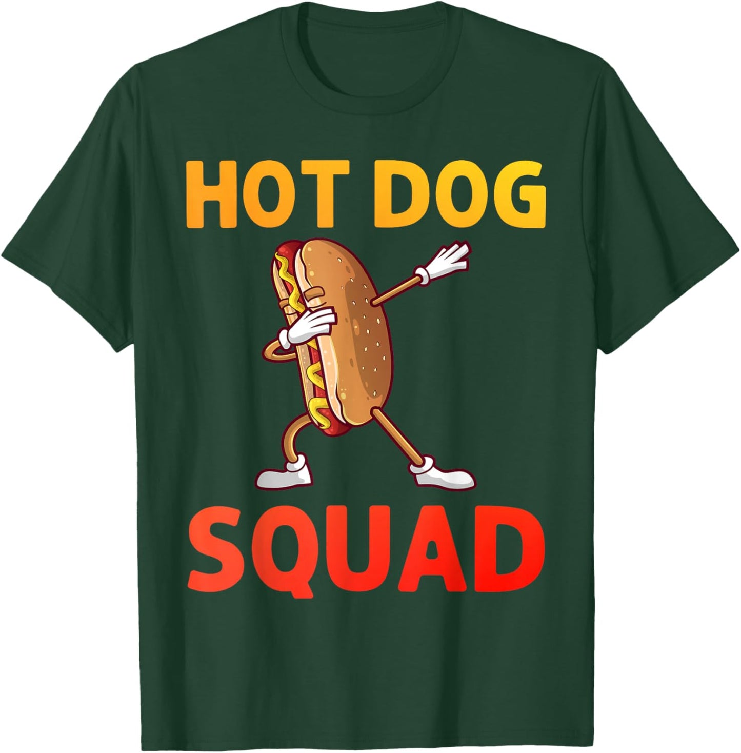 Cool Hotdog Outfit Women Adult Hotdog Hot Dog Lover T-Shirt - T-Shirt | Forest