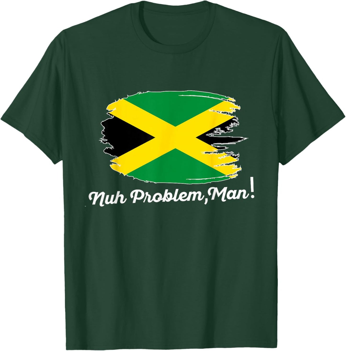 Jamaica Flag Souvenir Jamaican Vintage Men Women Boy Girls T-Shirt - T-Shirt | Forest