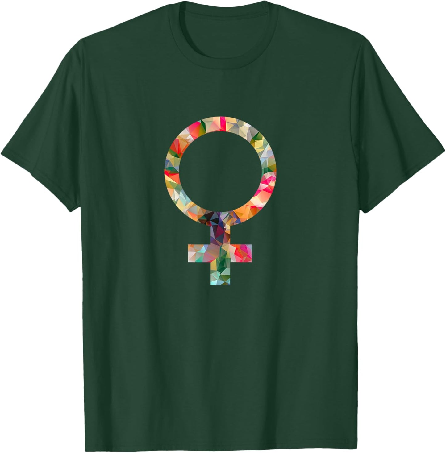 Feminism Symbol Women's Sign Power Statement T-Shirt - T-Shirt | Forest
