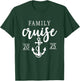 Family Cruise 2025 Family Vacation Matching for Cruise 2025 T-Shirt - T-Shirt | Forest