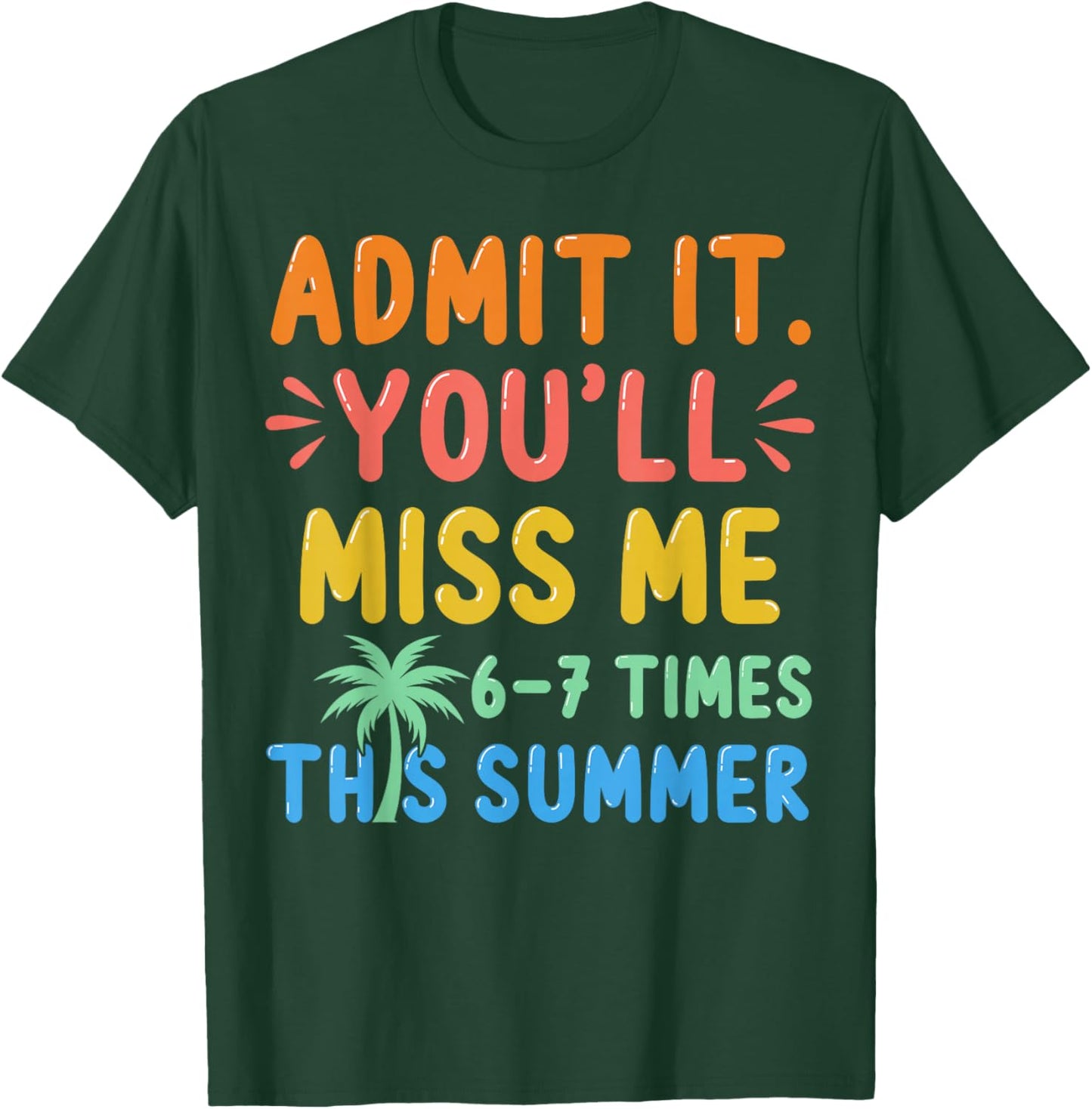 67 Last Day of School Gen A Last Day of School Teacher Kids T-Shirt - T-Shirt | Forest