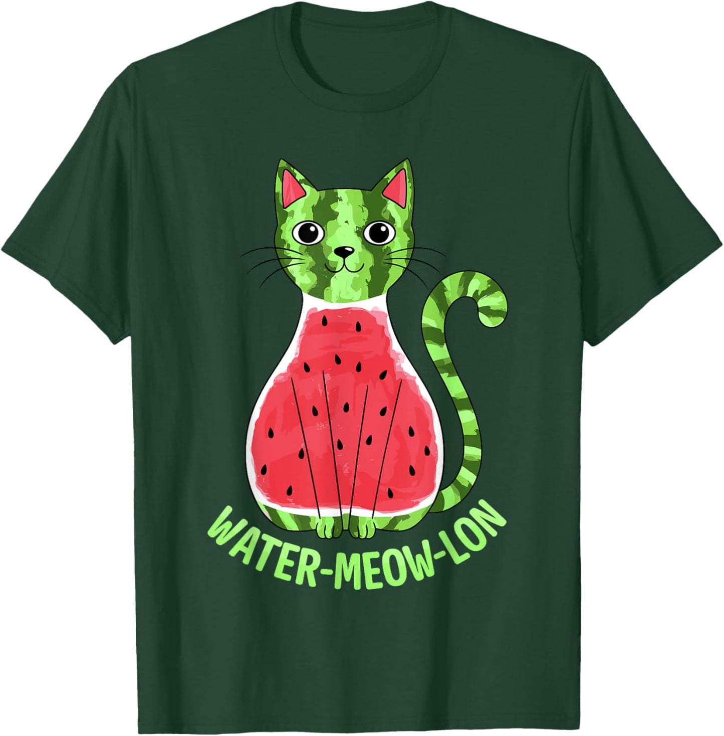 Cute Watermelon Print Women Kids Watermelon Fruit T-Shirt - T-Shirt | Forest