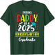Funny Proud Daddy of a Class of 2025 Kindergarten Graduate T-Shirt - T-Shirt | Forest