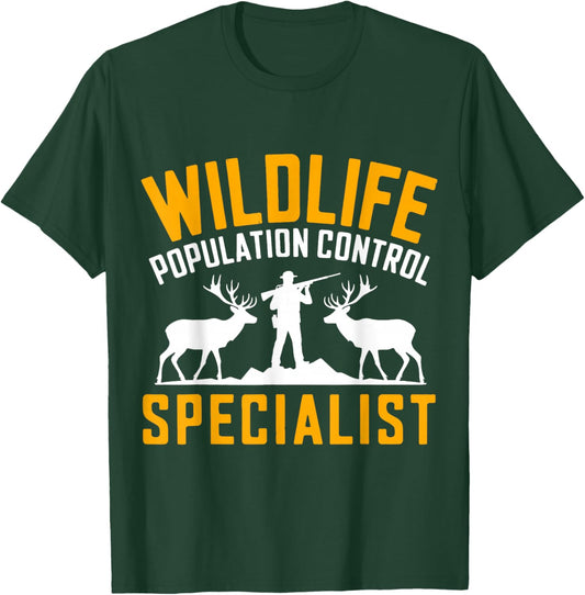 Hunting Humor Design Funny Hunters T-Shirt - T-Shirt | Forest