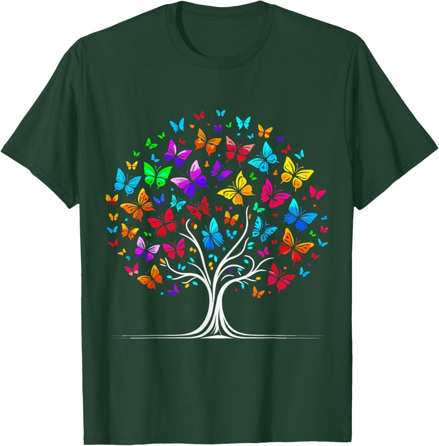 Butterfly Tree T-Shirt - T-Shirt | Forest
