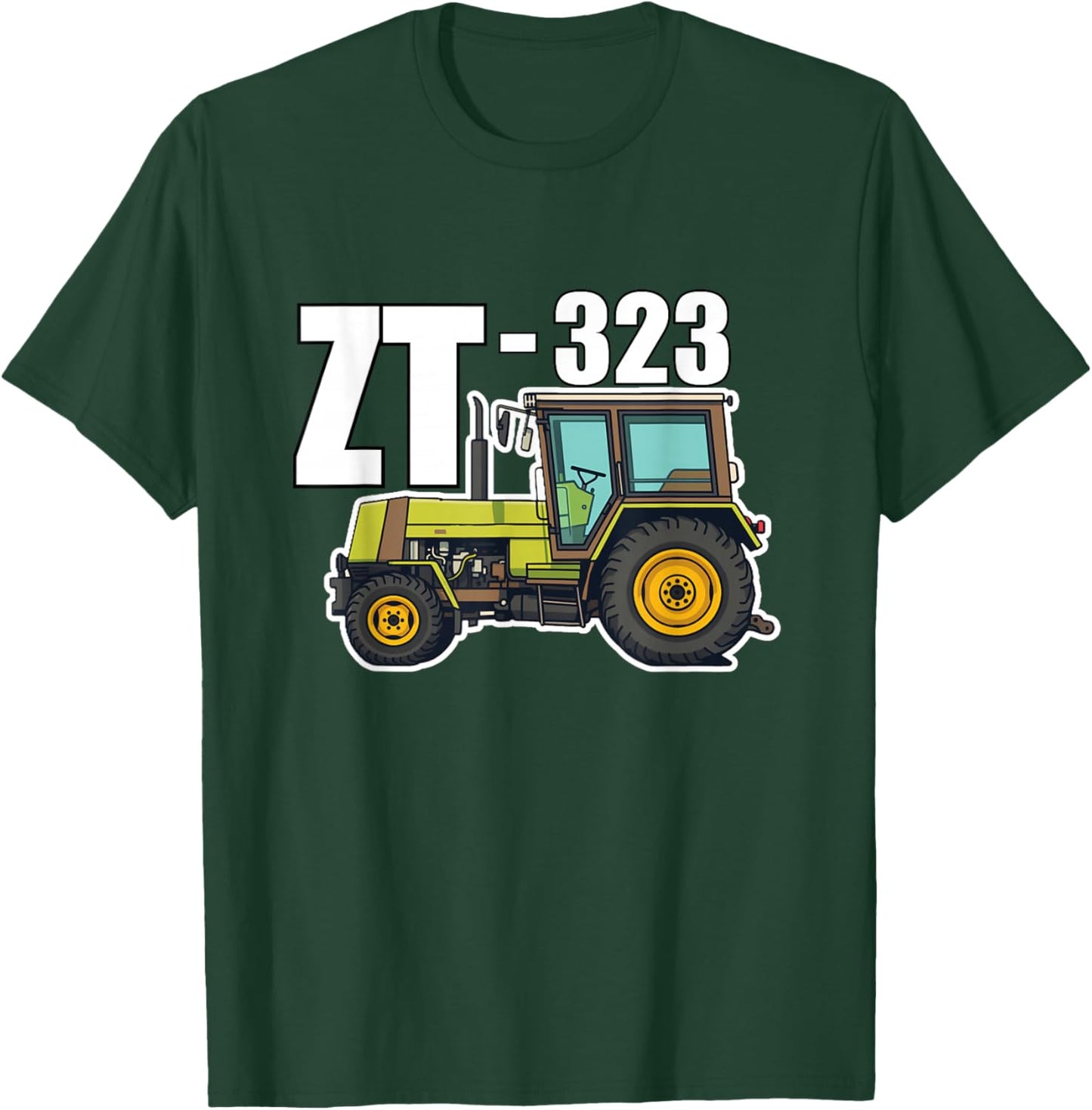 ZT-323 Progress Tractor Agriculture T-Shirt - T-Shirt | Forest