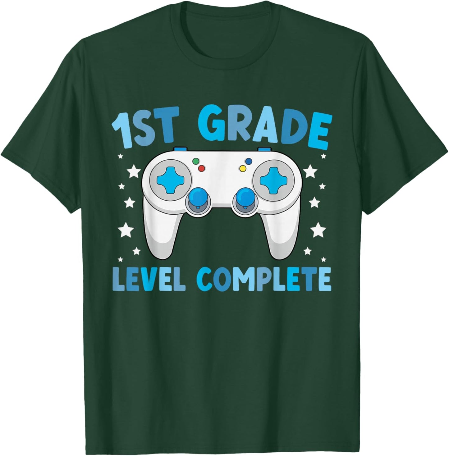 1st Grade Level Last Day of 1st Grade Last Day of School T-Shirt - T-Shirt | Forest