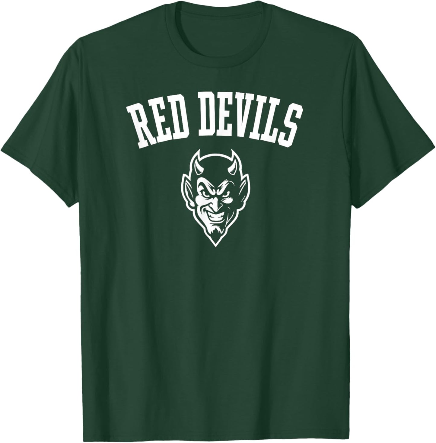 Red Devils Mascot for Youth Teams Players and Fans T-Shirt - T-Shirt | Forest