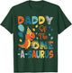 Daddy Of The One-A-Saurus 2Nd Birthday Dinosaur Party T-Shirt - T-Shirt | Forest