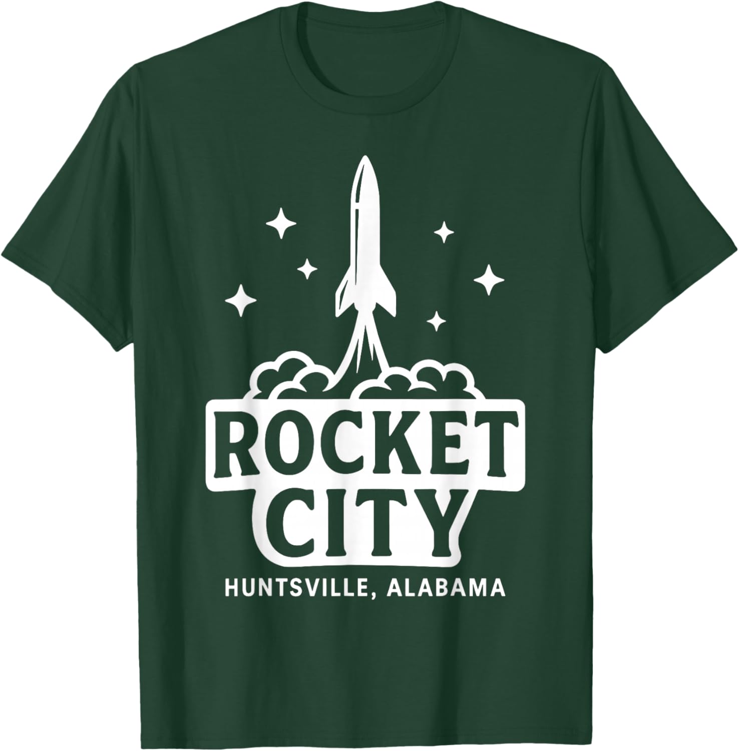 Rocket City Huntsville Alabama T-Shirt - T-Shirt | Forest