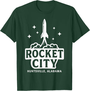 Rocket City Huntsville Alabama T-Shirt - T-Shirt | Forest