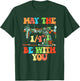 Love Sewing May The 1/4" Be with You Funny Quilting T-Shirt - T-Shirt | Forest