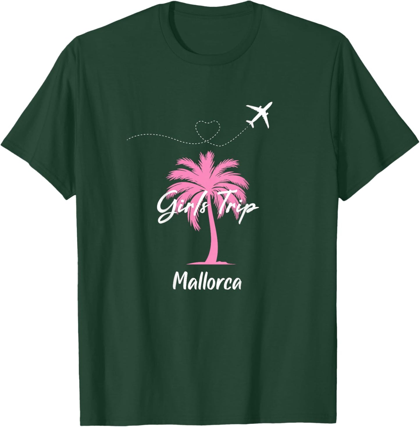 Mallorca Girls Trip Party Urlaub Outfit Palme Mallorca T-Shirt - T-Shirt | Forest