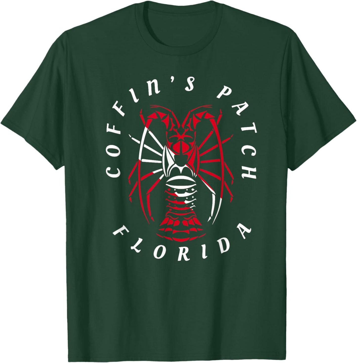 Coffin's Patch Florida Keys Spiny Lobster Lobstering Diving T-Shirt - T-Shirt | Forest