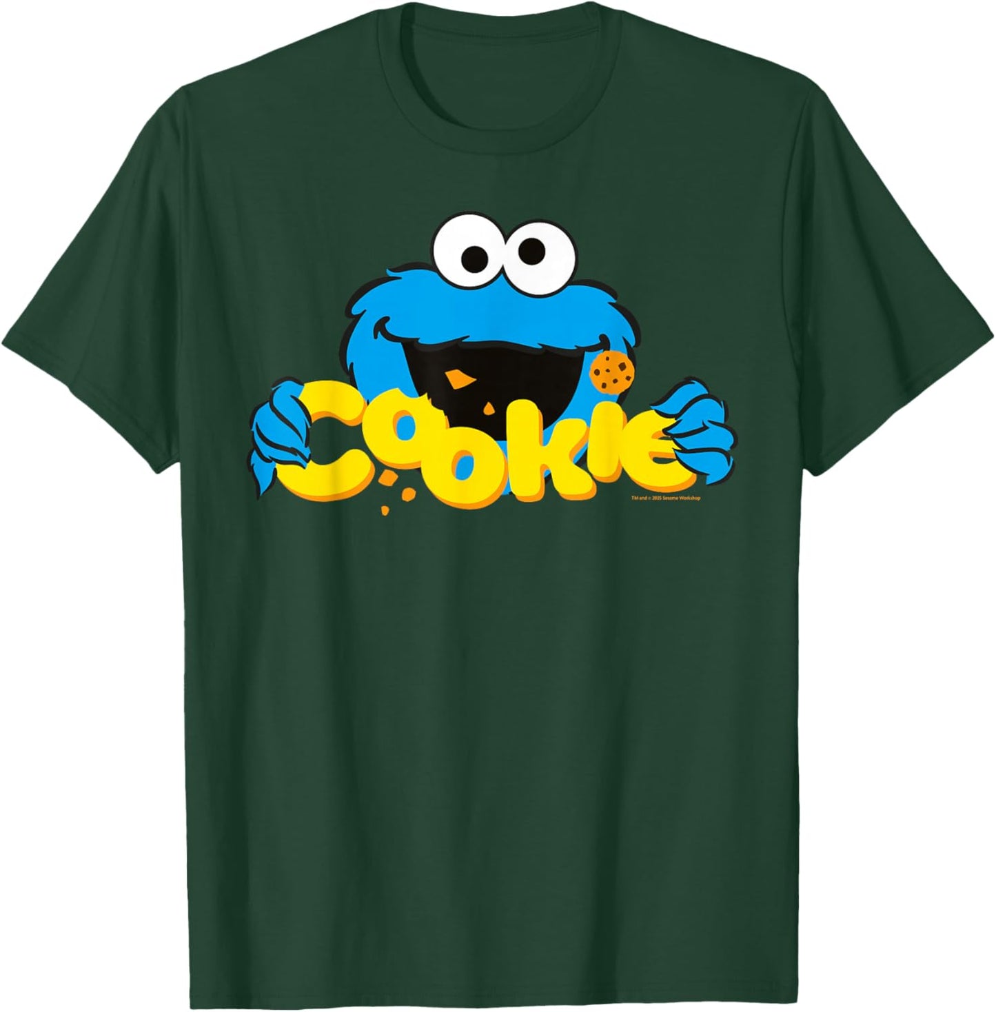 Sesame Street Cookie Monster Fun Best Cookies Ever Classic T-Shirt - T-Shirt | Forest