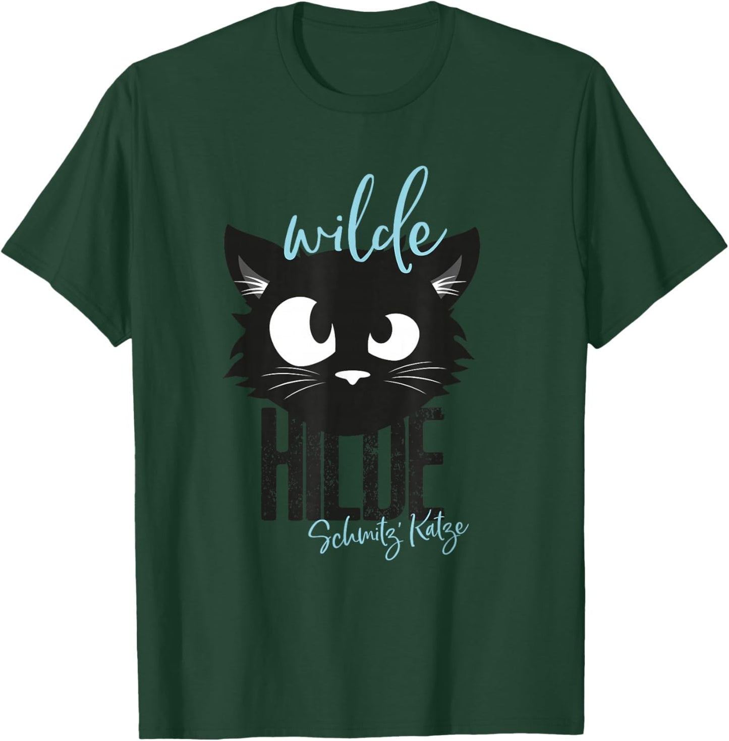 Ralf Schmitz - Wilde Hilde Katze Comedian T-Shirt - T-Shirt | Forest