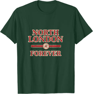 North London Forever Vintage Football Fan T-Shirt - T-Shirt | Forest
