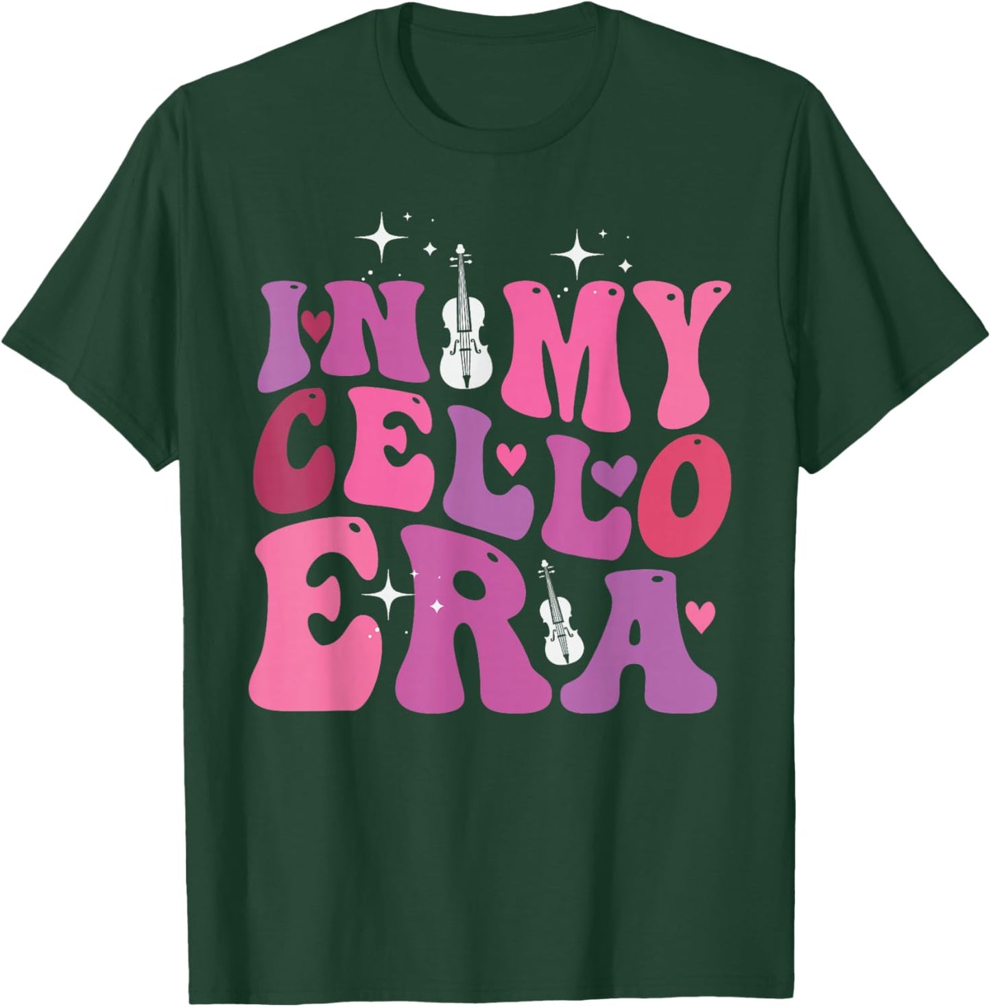 In My Cello Era for Mama T-Shirt - T-Shirt | Forest