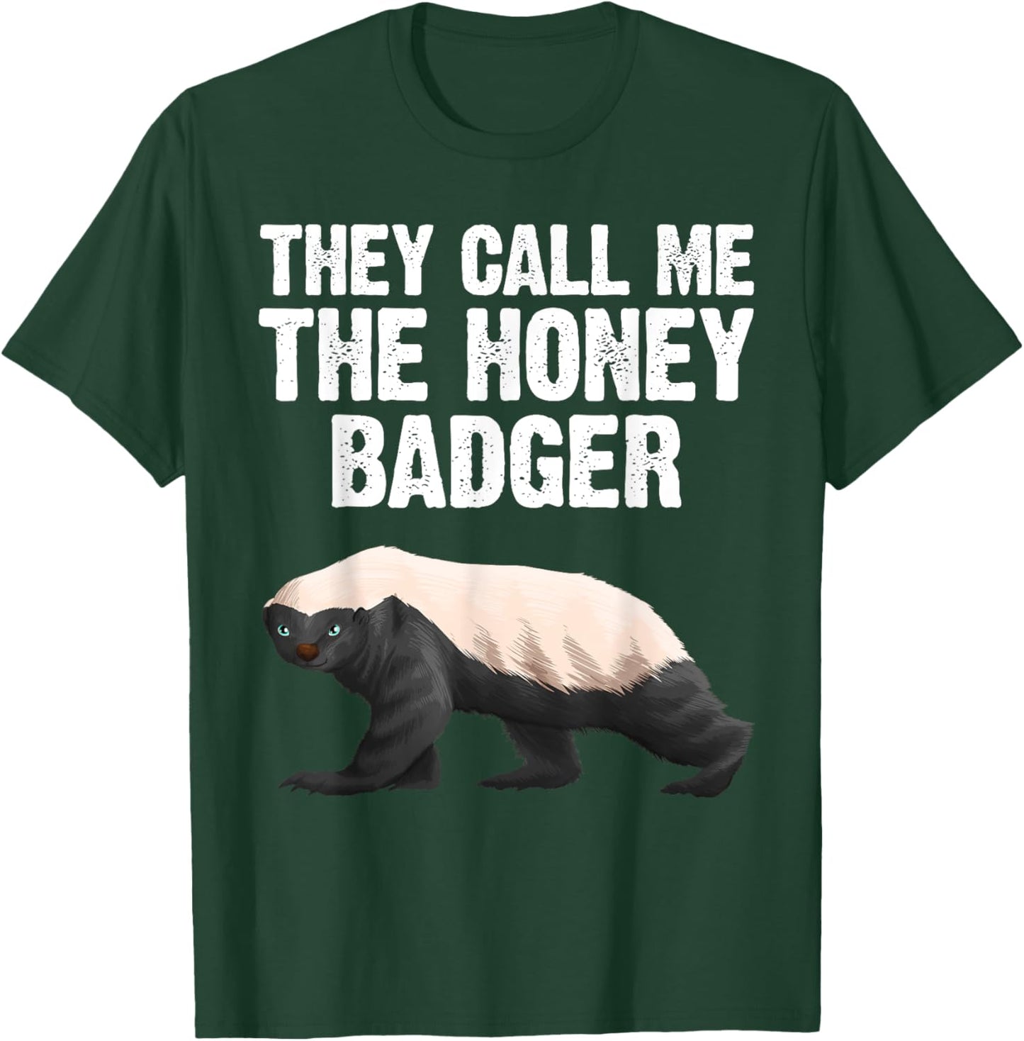 Cool Honey Badger Design Women Honey Badger Lover T-Shirt - T-Shirt | Forest