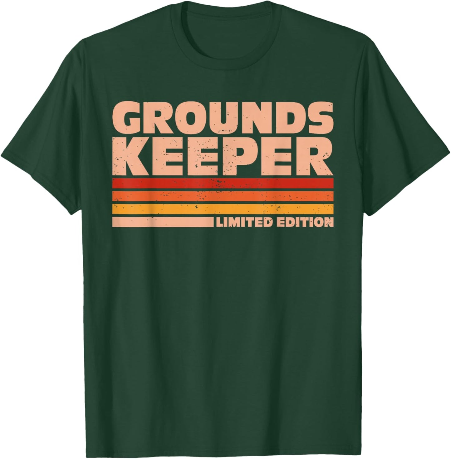 Groundskeeper Retro Sunrise T-Shirt - T-Shirt | Forest