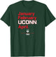 UConn Huskies Basketball: 2025 March Madness Month - NCAA T-Shirt - T-Shirt | Forest