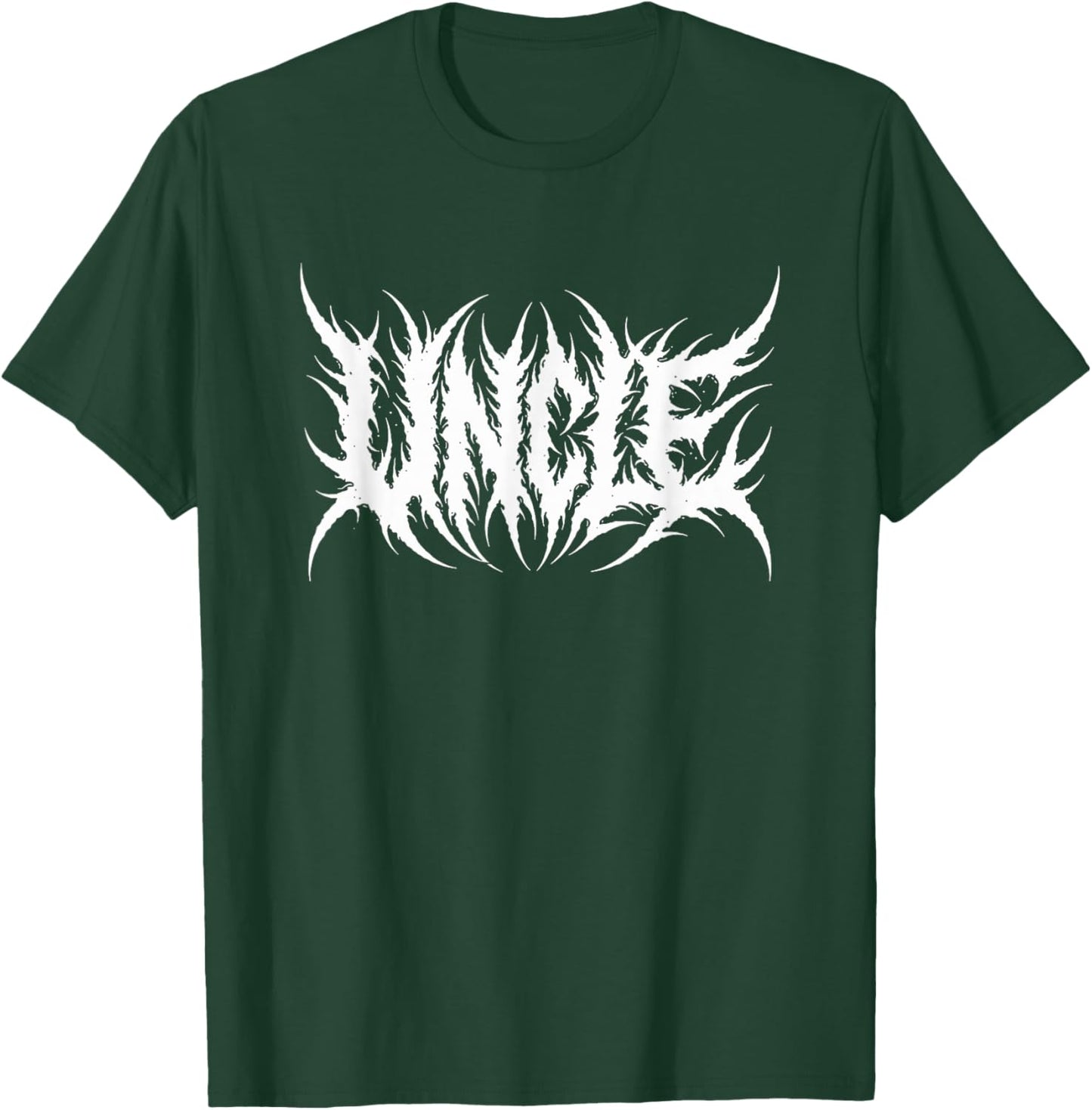 Dark Spiky Graphic Logo T-Shirt - T-Shirt | Forest