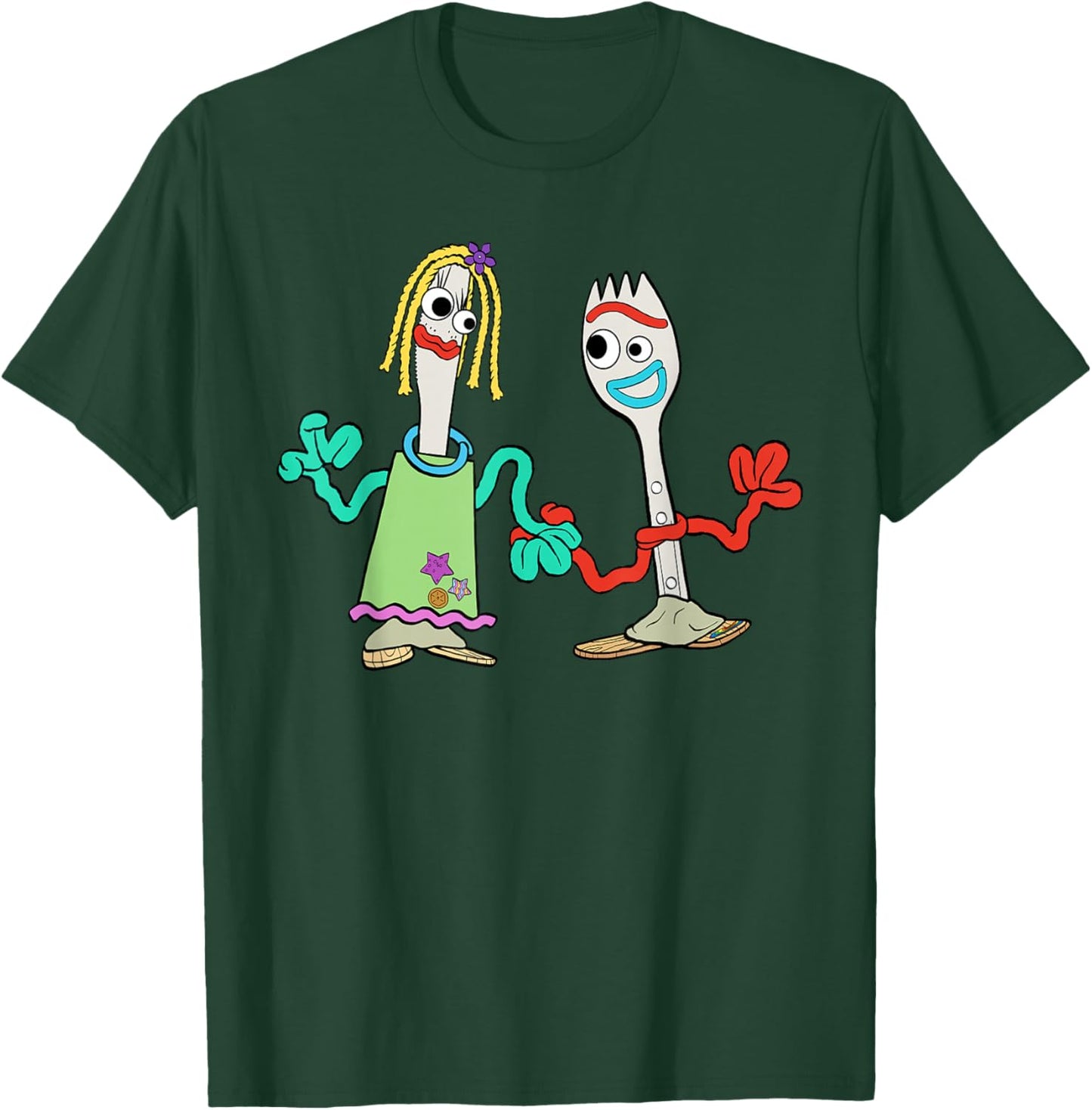 Disney and Pixar's Toy Story 5 Forky Karen Beverly Big Pose T-Shirt - T-Shirt | Forest