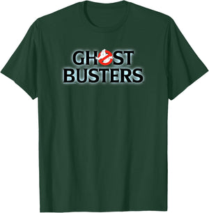 Ghostbusters Glowing Opening Logo Funny 80's Movie T-Shirt - T-Shirt | Forest