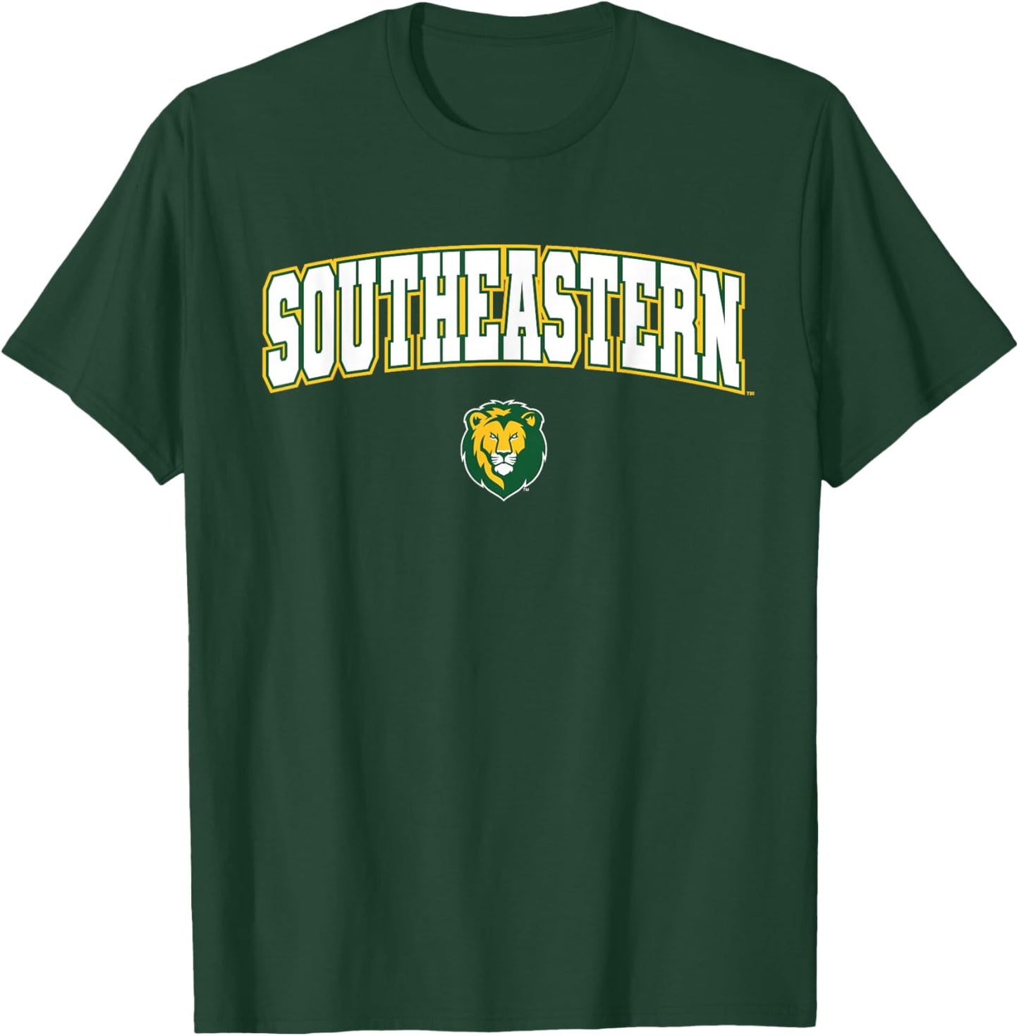 Southeastern Louisiana University Lions Arch Logo T-Shirt - T-Shirt | Forest