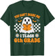 You Can't Scare Me I Teach 6th Grade Retro Teacher Halloween T-Shirt - T-Shirt | Forest